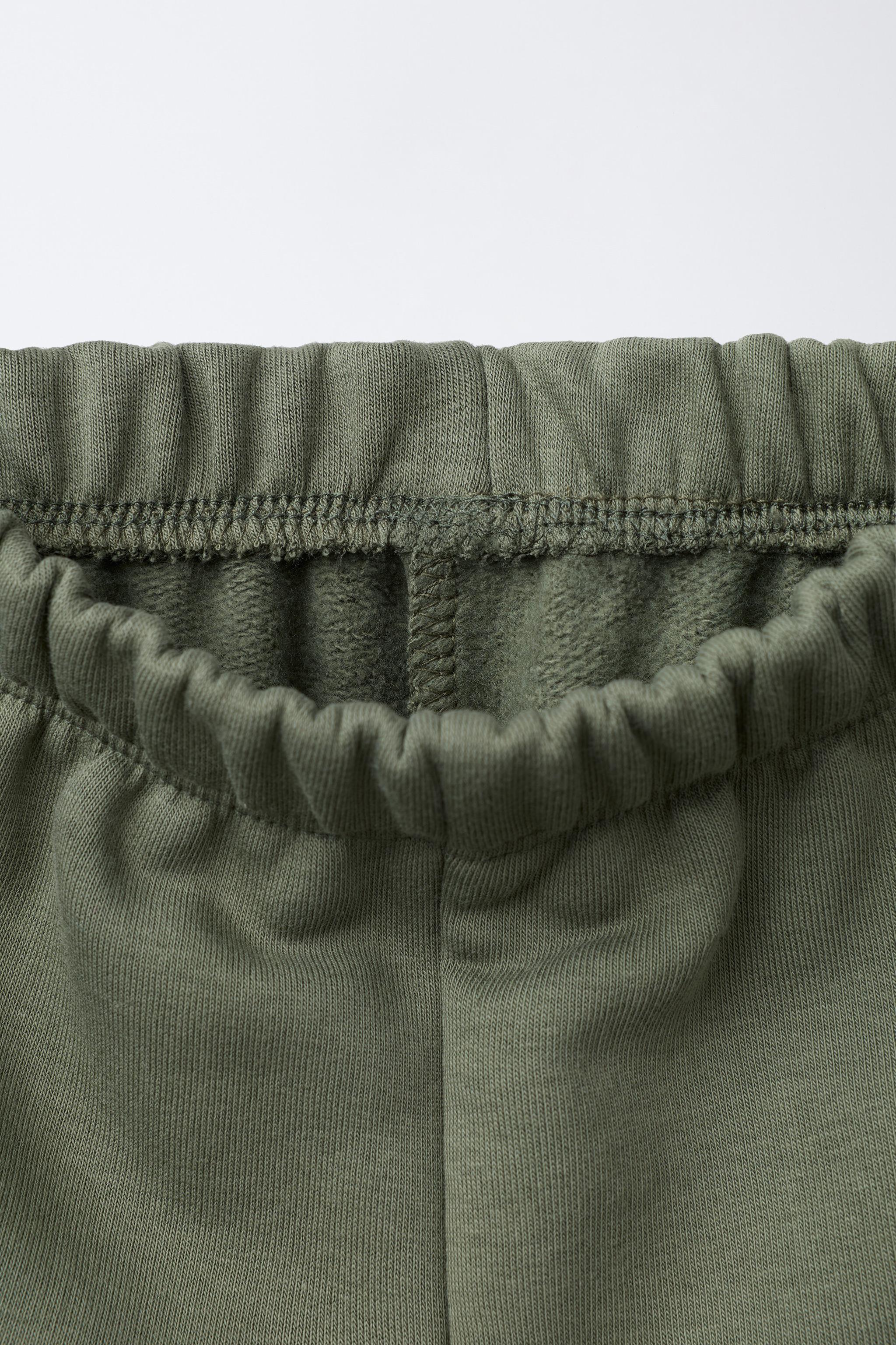 BASIC LABEL JOGGING SWEATSHIRT AND PANTS SET